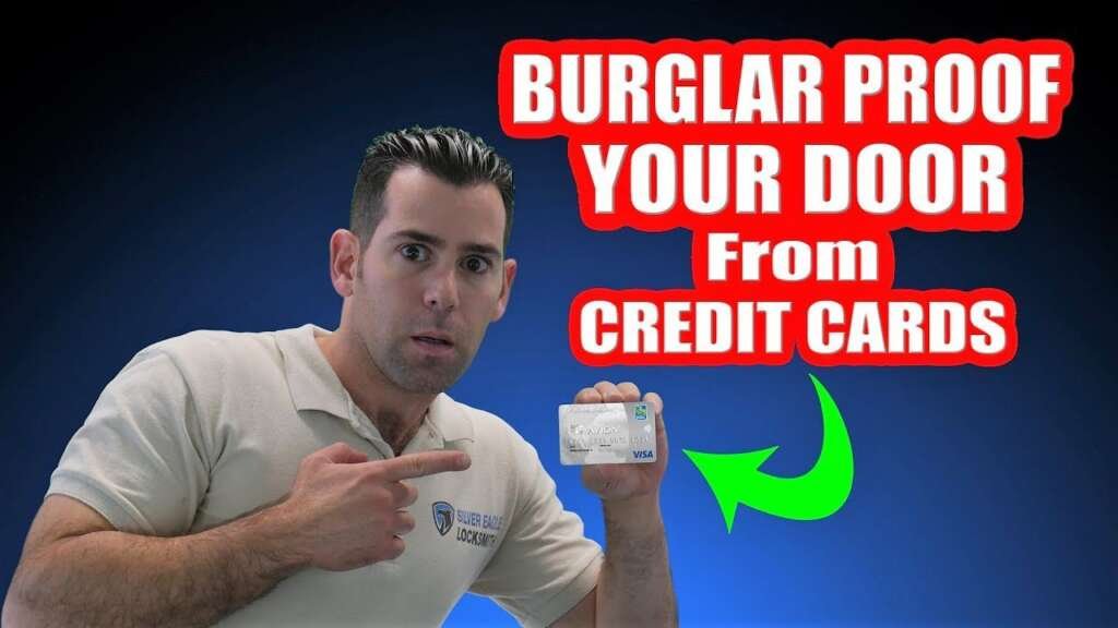 Life Hack Burglar Proof Your Door From Plastic Cards