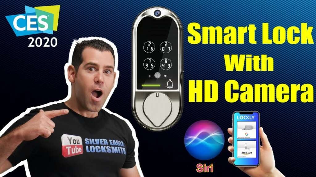 Lockly Vision 2020 Smart Lock With Camera
