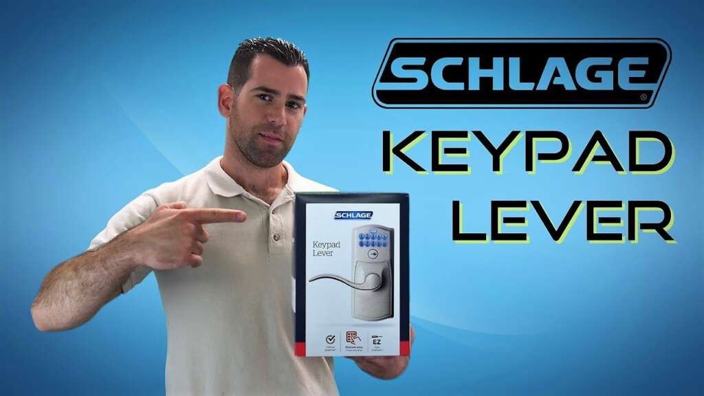 Schlage Keypad Entry Lever Fe595 Installation Programming