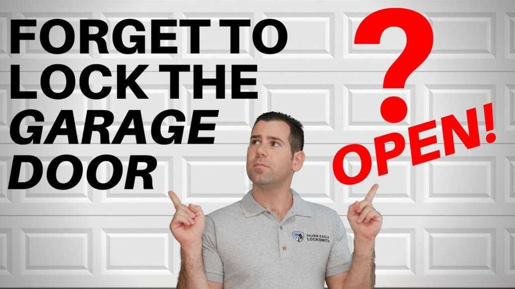 The Best Garage Door Solution If You Keep Forgetting To Lock It 1